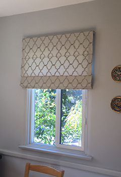 Custom Roman Shades Diablo